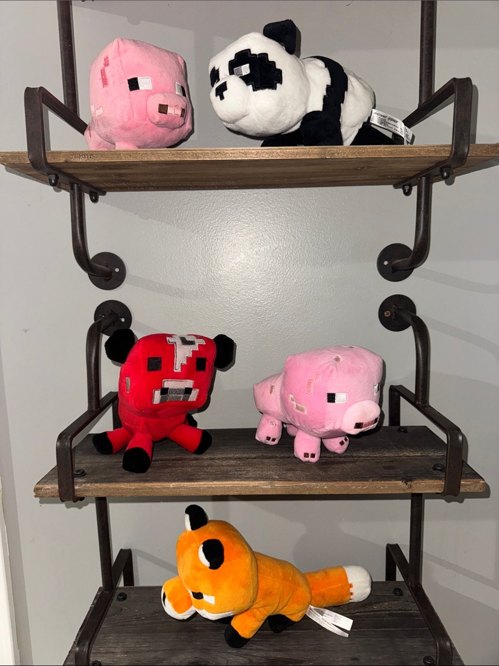 Lot of 5 Mohang Jinx Minecraft Plush!
